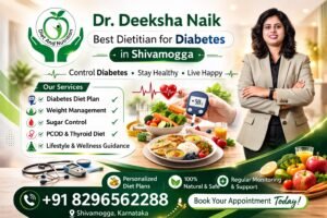 Best Dietitian for Diabetes in Shivamogga